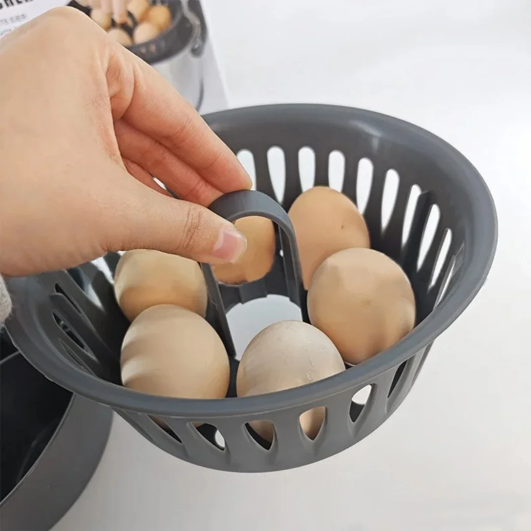 Poacher Pot Cooking Basket Mold Steam Egg Rack Boiler Steamer Egg Cooker Egg Holder for Thermomix TM5 TM6 TM31