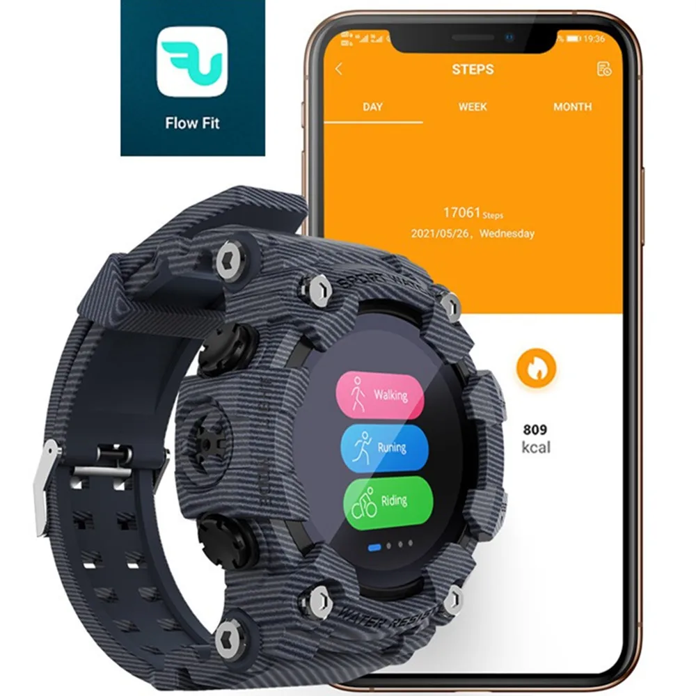 كامل شاشة تعمل باللمس اللياقة البدنية تعقب ساعة ذكية الرجال رصد معدل ضربات القلب ضغط الدم Smartwatch لنظام أندرويد Ios مقاوم للماء الرياضة