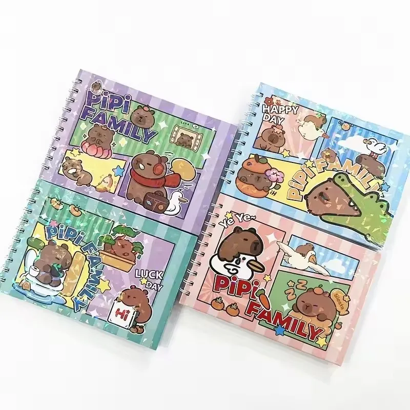 48-Design Capybara Malbuch Erwachsene Stressabbau Tierliebhaber Geschenk Entspannende Kunsttherapie Muster Malbuch
