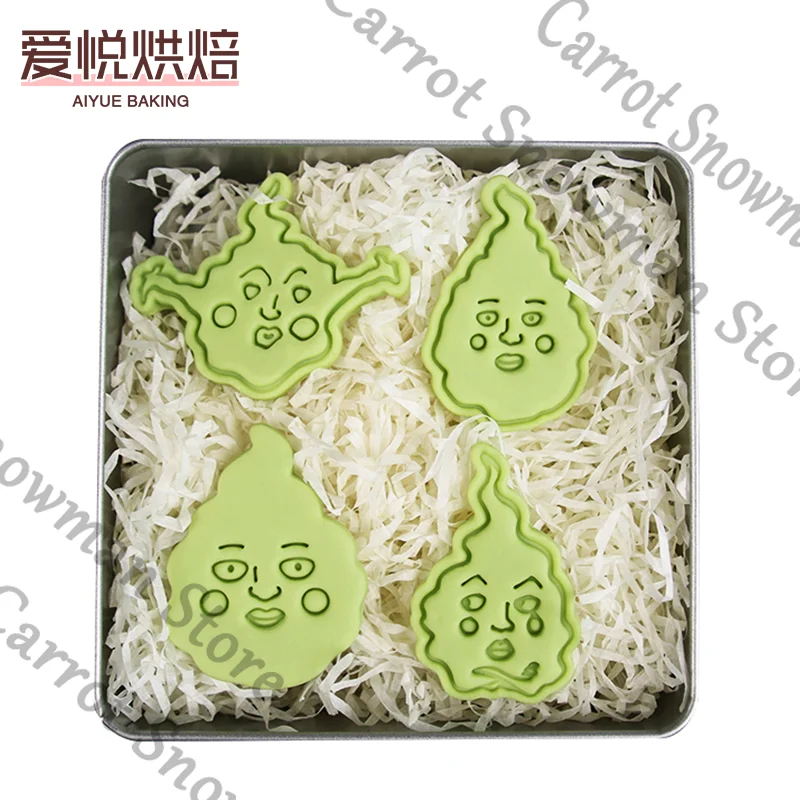 الغوغاء النفسي 100 Mobu Saiko Hyaku الدمل Kageyama Shigeo أنيمي سلسلة كوكي ختم قوالب البسكويت قالب الخبز تأثيري الكرتون هدية