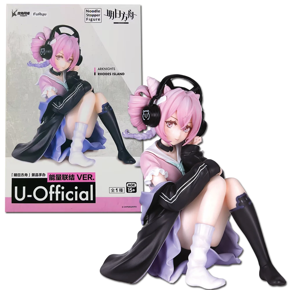 Arknights anime Figures Pretty girl Noodle Stopper pvc model Kawaii Dolls High Quality Collection Desk Decoration Toys Boys Gift