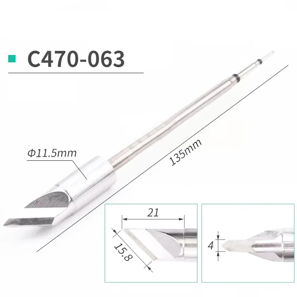 C470 Soldering Iron Tip 040 056 058 061 062 063 15C DK For JBC T245 I2C Soldering Station Repair