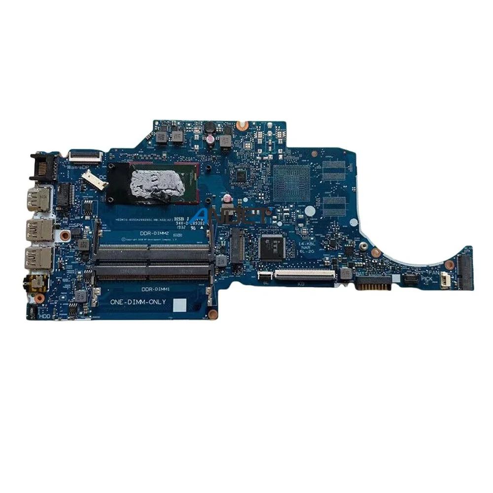 14-CF For HP Laptop Motherboard Notebook Mainboard CPU 6405U I3-10110U I5-10210U Slots DDR4 UMA 6050A3108001 100% Test Work