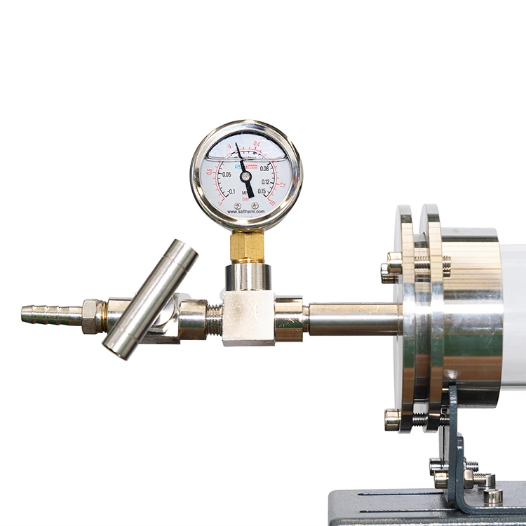 1200 Grad Hochtemperatur-Röhrenofen Industrieller Laborrohrofen für N2 H2 Inert Gasofen