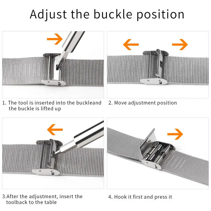 Metallarmband für Redmi Watch 6 Active/6 Lite/6 5 4 Edelstahl-Armband Correa für Xiaomi Mi Band 8 9 10 Pro Armbänder – Detail 18
