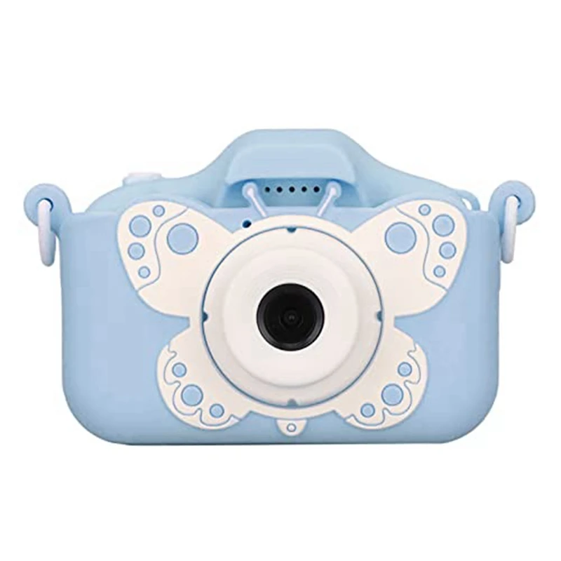 

Butterfly Camera Cartoon 3C Digital Mini Camera With 2 Inch Screen Support Video Recording For Boy Girl Birthday Gift