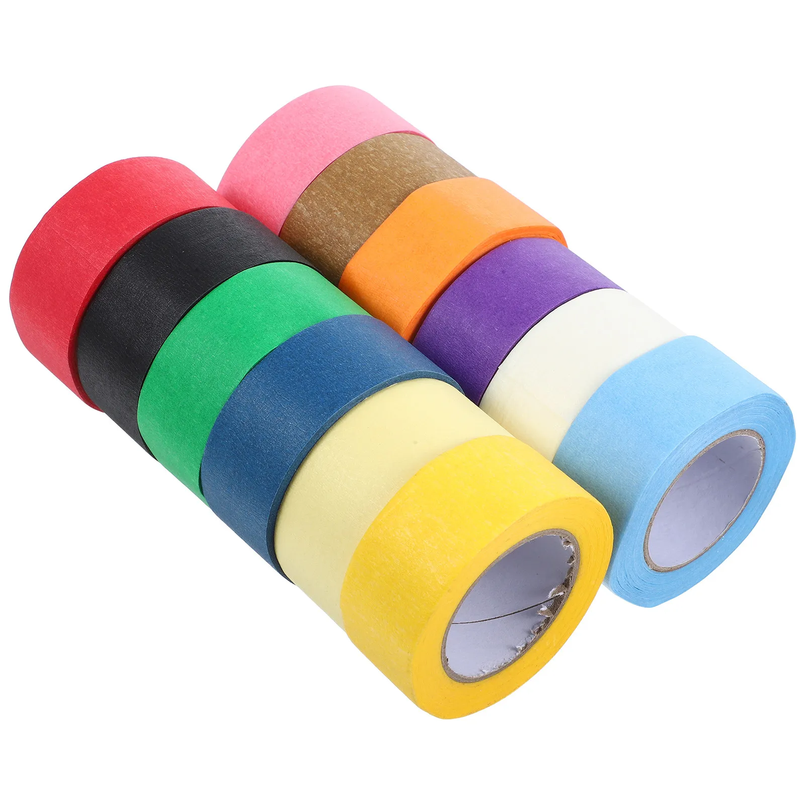 

12 рулонов цветных лент, набор бумажных лент васи для рукоделия, декоративная клейкая лента для упаковки подарков, принадлежности для DIY и ведения дневников