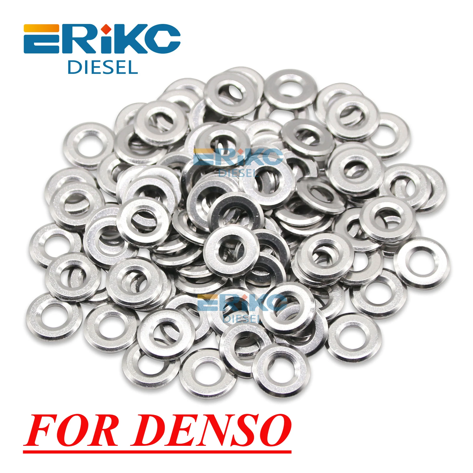 Copper Shim Gasket E1022016 Auto Diesel Injector Nozzle Copper Washer, 5 Pieces/ Bag for Denso Common Rail Injector