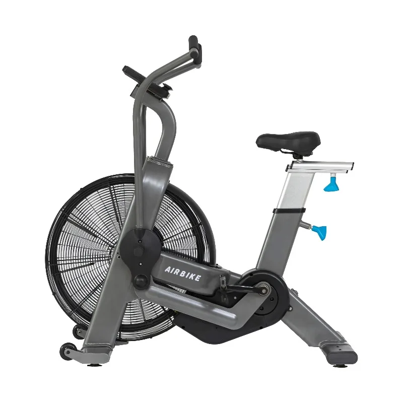

Commercial Air Bike Exercise Machine - Steel Indoor Cycling Bicycle for Home Gym & Professional Fitness