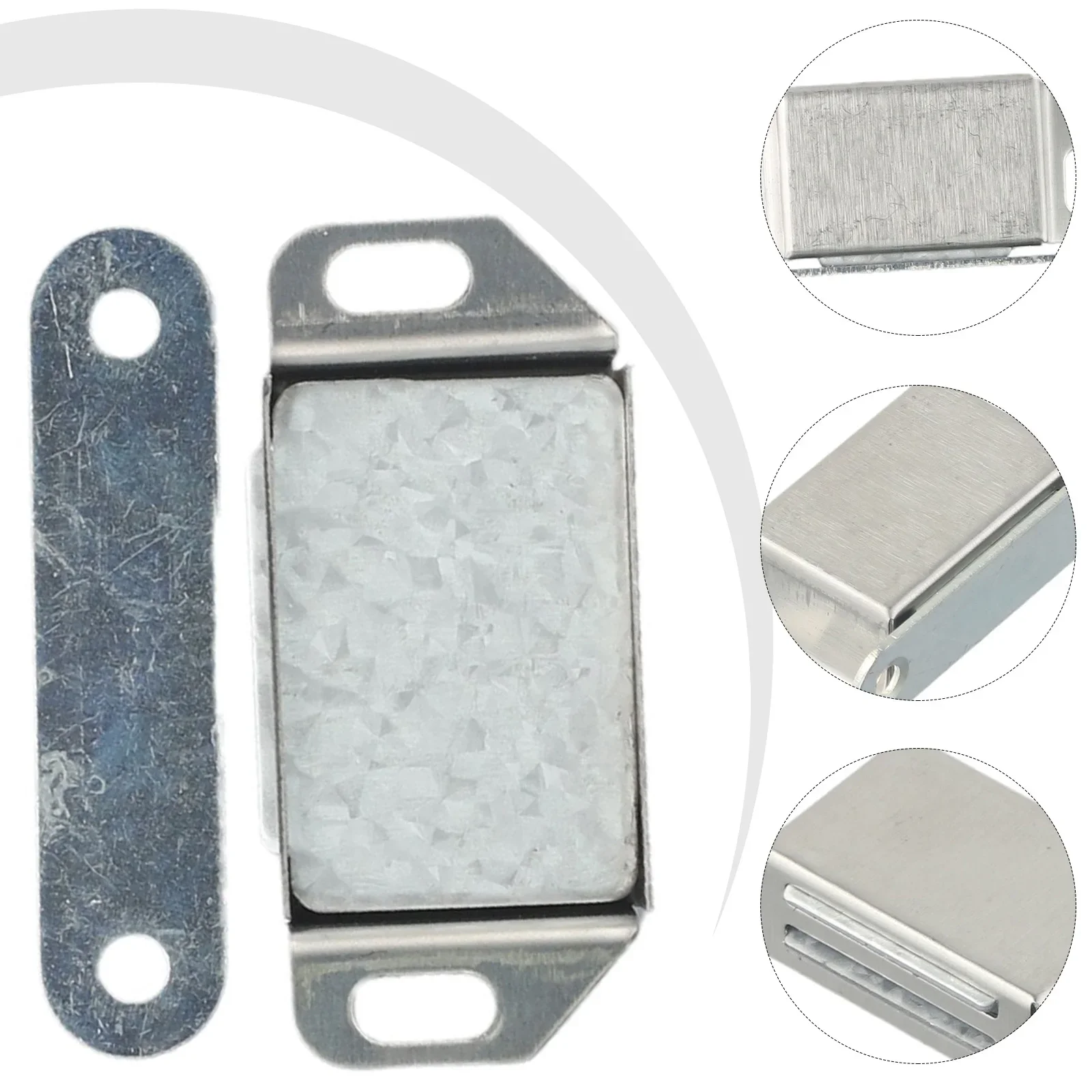 

1x Strong Door Closer Magnetic Cabinet Catch Latch 10KG Magnet Door Stops Hid Door Closer For Closet Cupboard Furniture Hardware