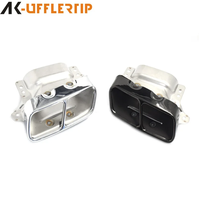 

Suitable for Mercedes-Benz W221S-class row S300S350S600A45W176 trachea modified square port four tail throat nozzle