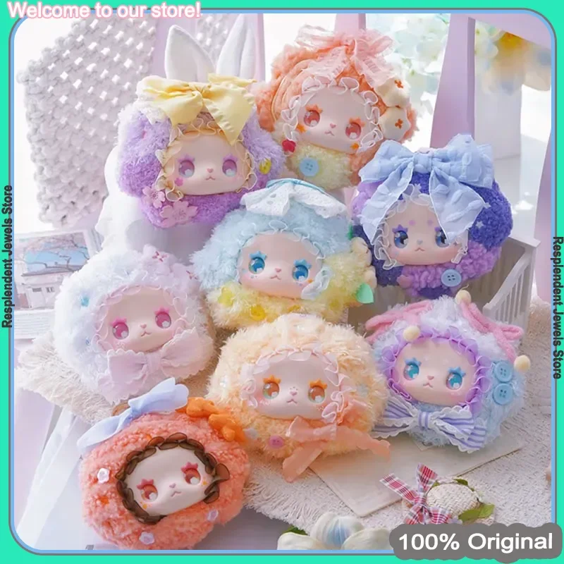 

Оригинальная виниловая плюшевая глухая коробка серии Emma Floral Seasons, милая кукла, подвеска, модный загадочный подарок-сюрприз, игрушка для рождественской девушки