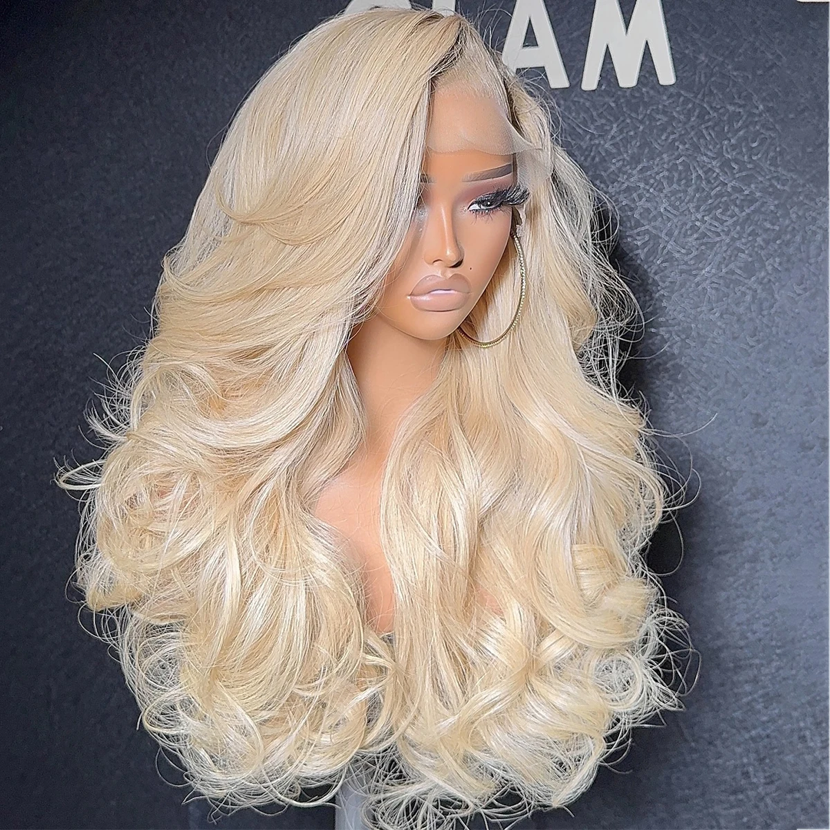 400 High Density 613 Color Bod – 613 Blonde Body Wave Lace Front Wig Bewertung und Preis