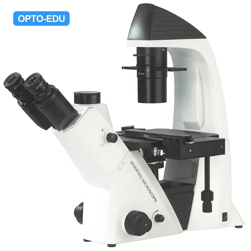 

OPTO-EDU A14.2603 Trinocular Phase Contrast Inverted Biological Microscope