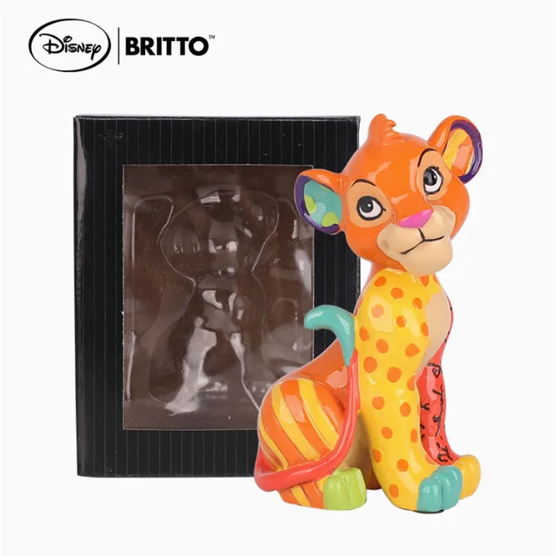 

Оригинальный гаражный комплект Disney Britto The Lion King, мини-фигурка Симбы, 70 мм, аниме-фигурки, игрушки для мальчиков, подарочная модель, украшения