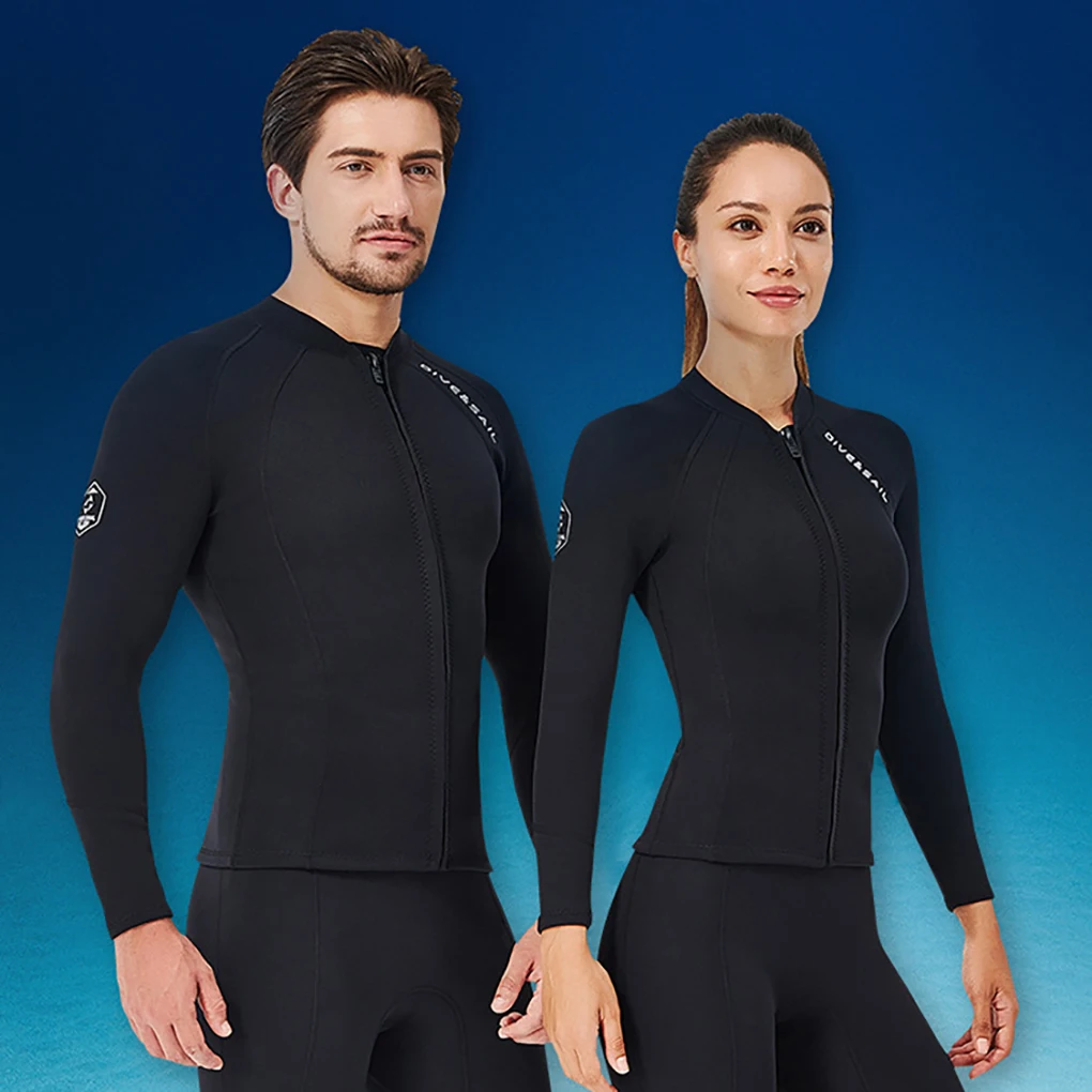 DIVE SAIL 2MM Wetsuit Tops Neoprene Wetsuits UV Protection Surf Suit L