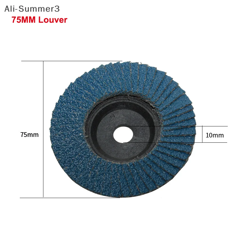 (YY) 7 قطعة 2025 جديد 75 مللي متر أسطوانة تقطيع لثقب زاوية 10 مللي متر منشار دائري شفرة ساندر الرملي أداة #5