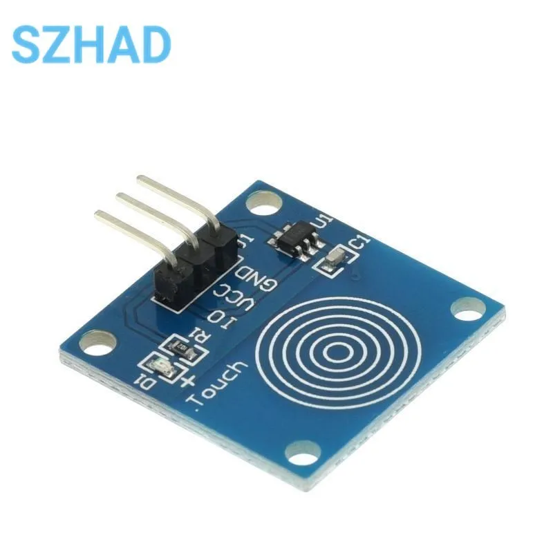 10PCS Touch Switch Module TTP223B 1 Channel Jog Digital Capacitive Touch Sensor For Arduino DIY KIT
