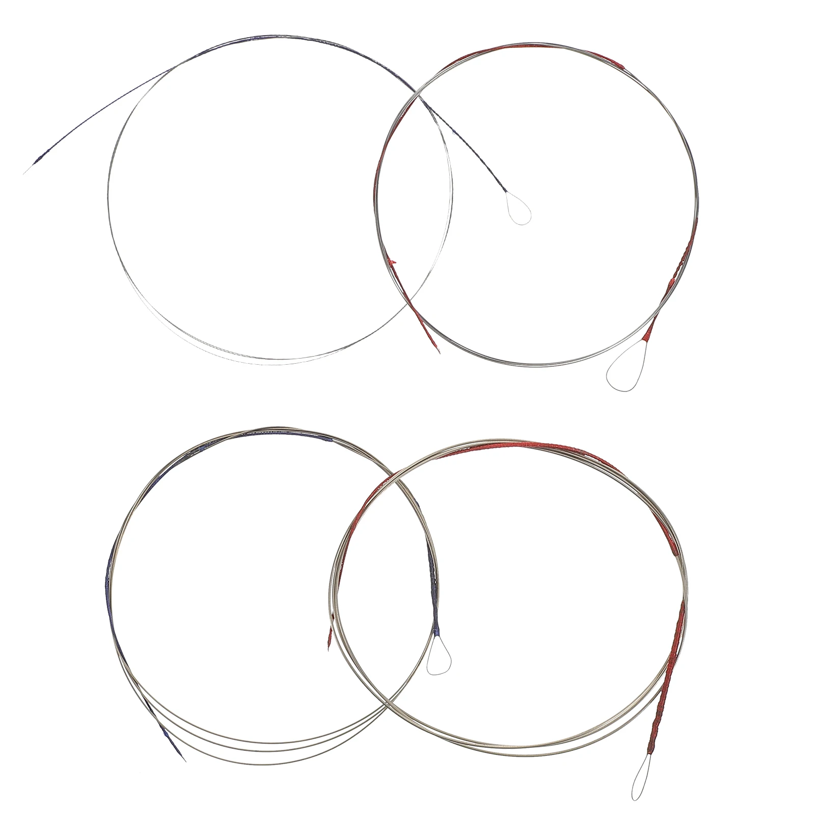 

4pcs Liuqin String Set High Quality Alloy Material Easy to Replace Musical Instrument Accessories Liu-chin Parts