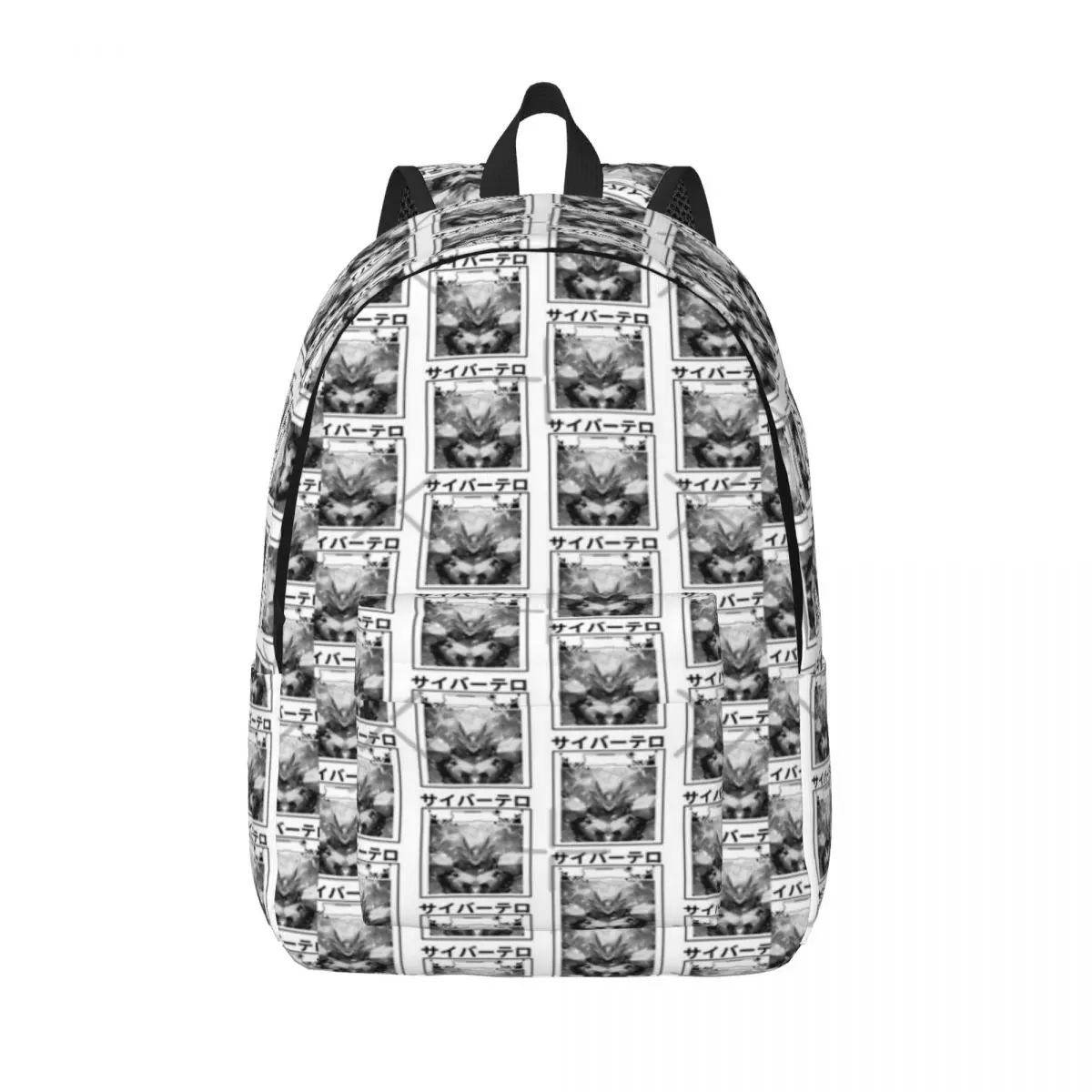 

Cyborg Mecha Anime Techno Simple and Stylish Backpack Canvas Backpack Bag