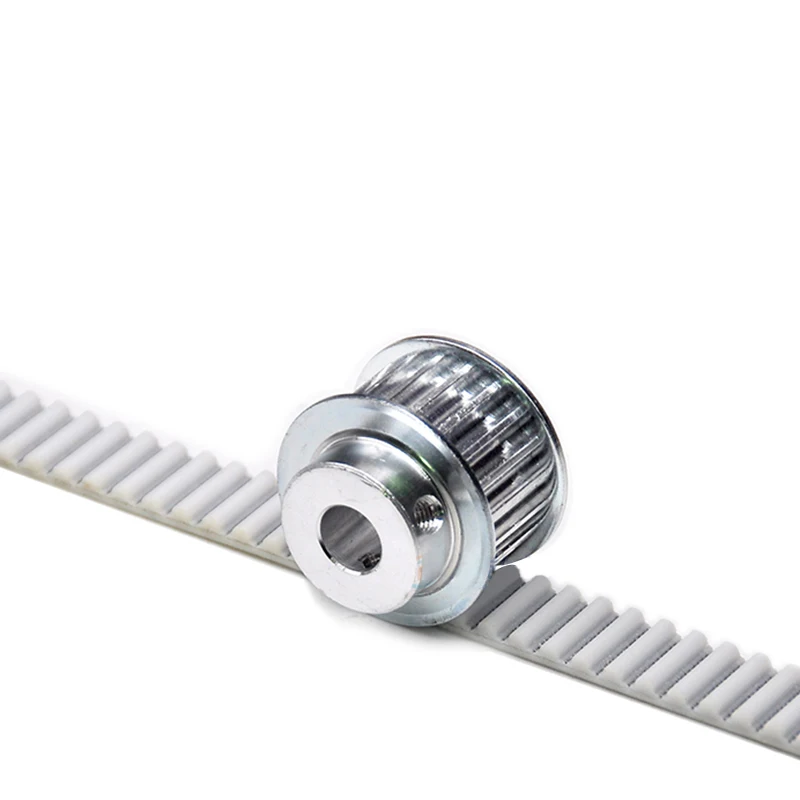 1Pcs Perimeter 639-801mm HTD3M PU with Steel Core Timing Belt Width 10mm White Polyurethane Closed Loop Gear Belt