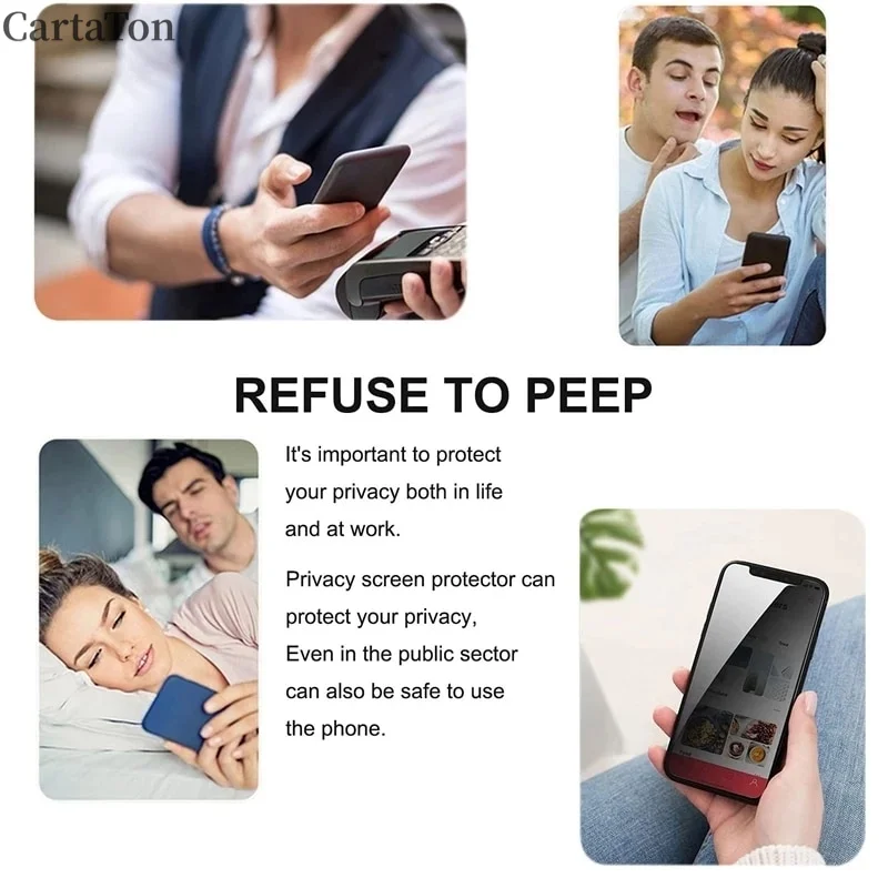 Anti Spy Screen Protector For Samsung S24 Ultra S23 S22 S21 S20 FE S10 Note 20 Ultra 10 Plus M42 M54 M31S J4 J6 J8 A7 2018 Glass