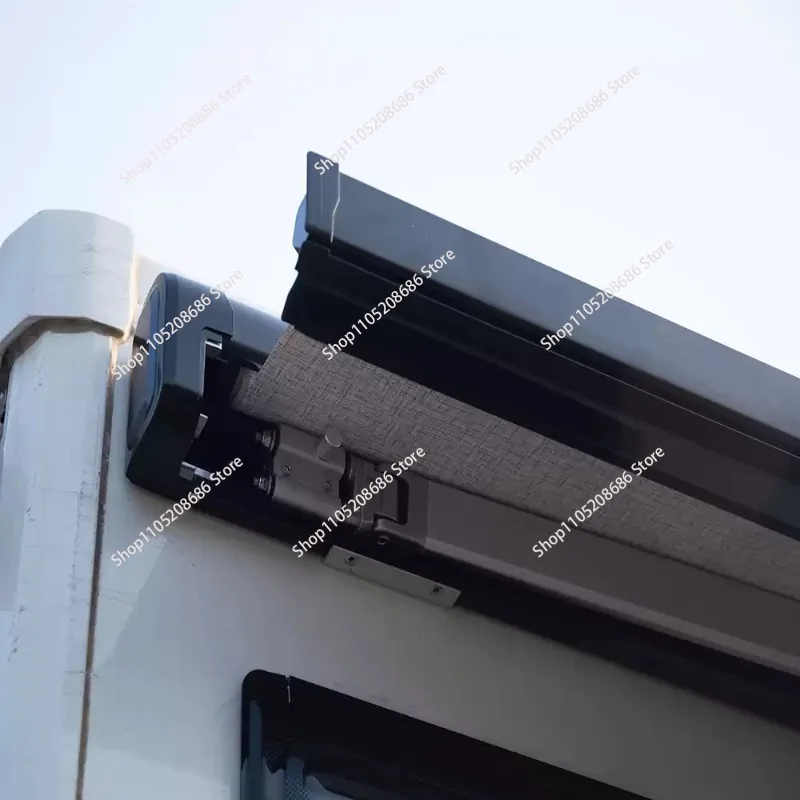 S27 Side Mounted  Awning Sun Shade Camper  Width 2.0m Extends 1.5m