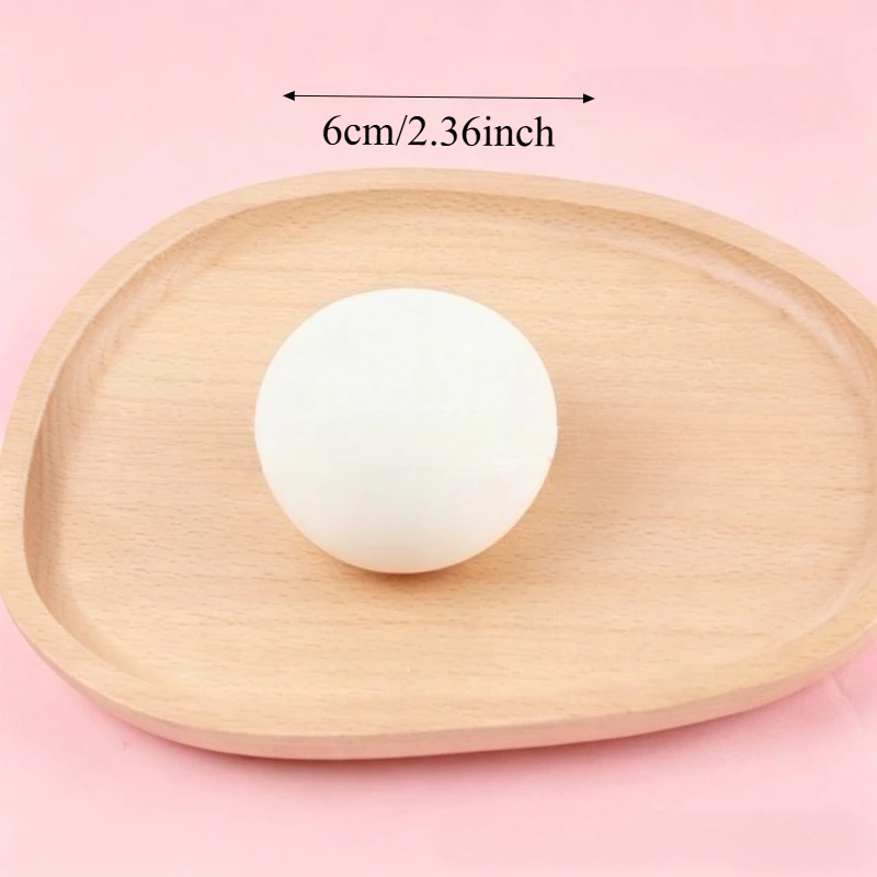 Großer Quetschbarer Brot-Stressball Fidget-Spielzeug Weicher Brötchen-Quetschball Stressabbau Langsam Aufsteigendes Sensorisches Spielzeug für Erwachsene Entspannende Geschenke
