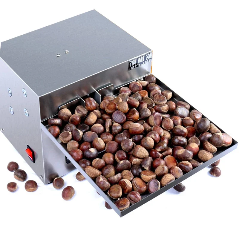 

Chestnut opening machine Electric Chestnut Frying Machine Opener Chestnut slitting machine nut shell cutter