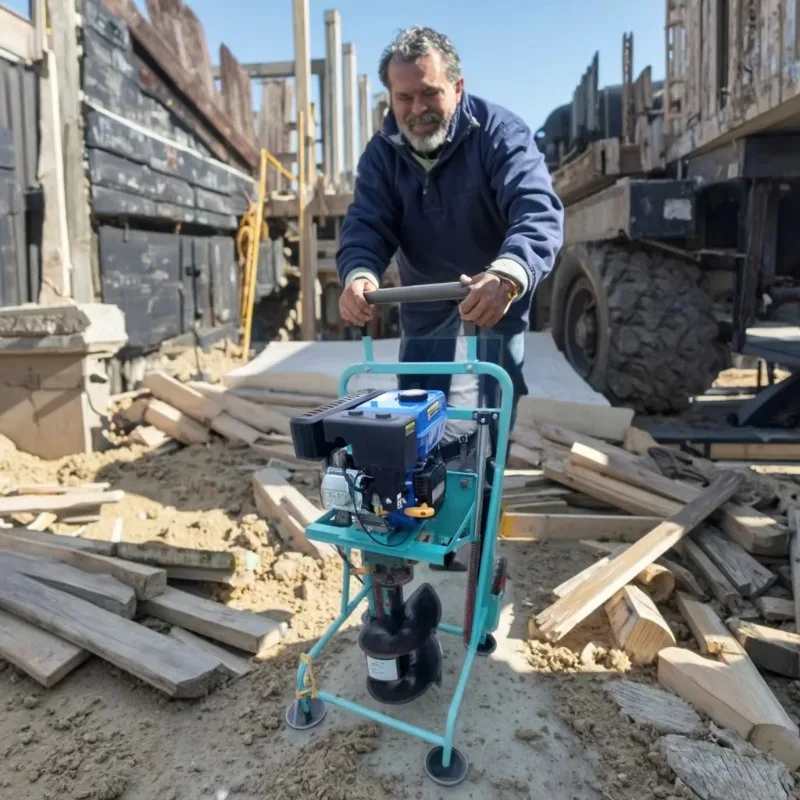 

【Best-selling】 Small-scale Auger Digging Machine For Customizing At The Source Of The Factory