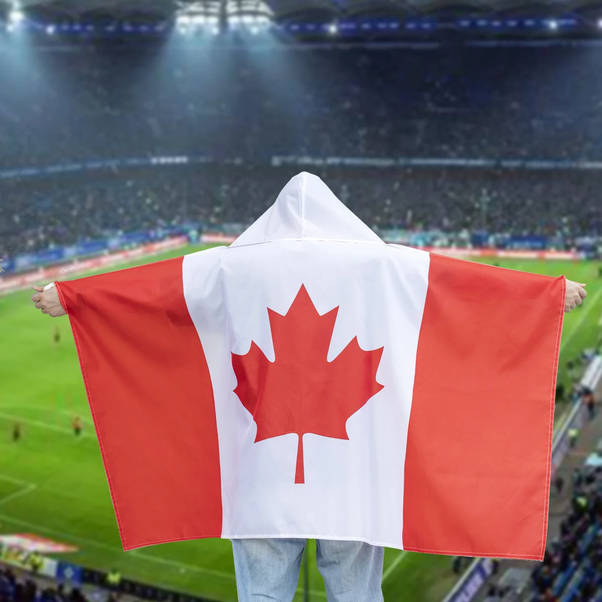 Canada Body Flag Campaign National Canadian CA Flag Cape 90x150cm 3x5ft National Body Flag
