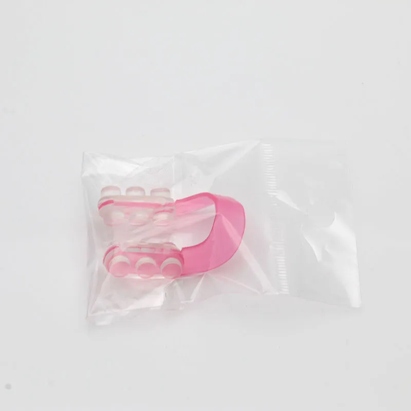 Plastic Nose Clip Pink U Type Nose Bridge Clips Beauty Nose Correction Tool 1pcs