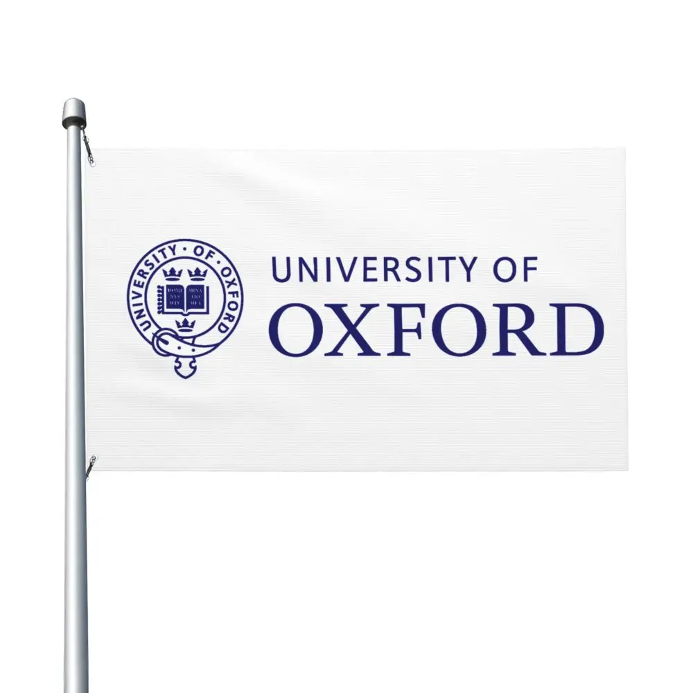 НОВЫЙ Двусторонний баннер Университета Оксфорда, флаг Бризе, садовый флаг, декоративный флаг, баннер для вечеринки, 3x5 футов (90x150 см)