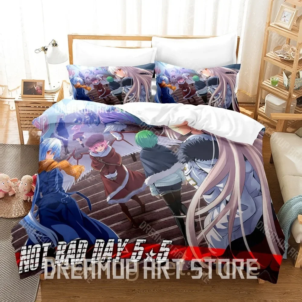 3D Print Eirin Yagokoro Touhou Bedding Set Single Twin Full Queen King Size Bed Set Adult Kid Bedroom Anime Bed