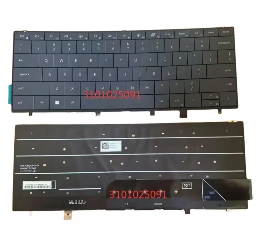 

Клавиатура с подсветкой для ноутбука Dell XPS 13 9315, черная