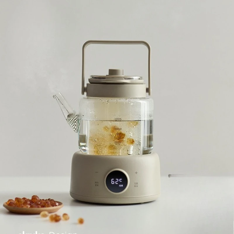 All-glass health pot stewing integrated office small tea boiling water