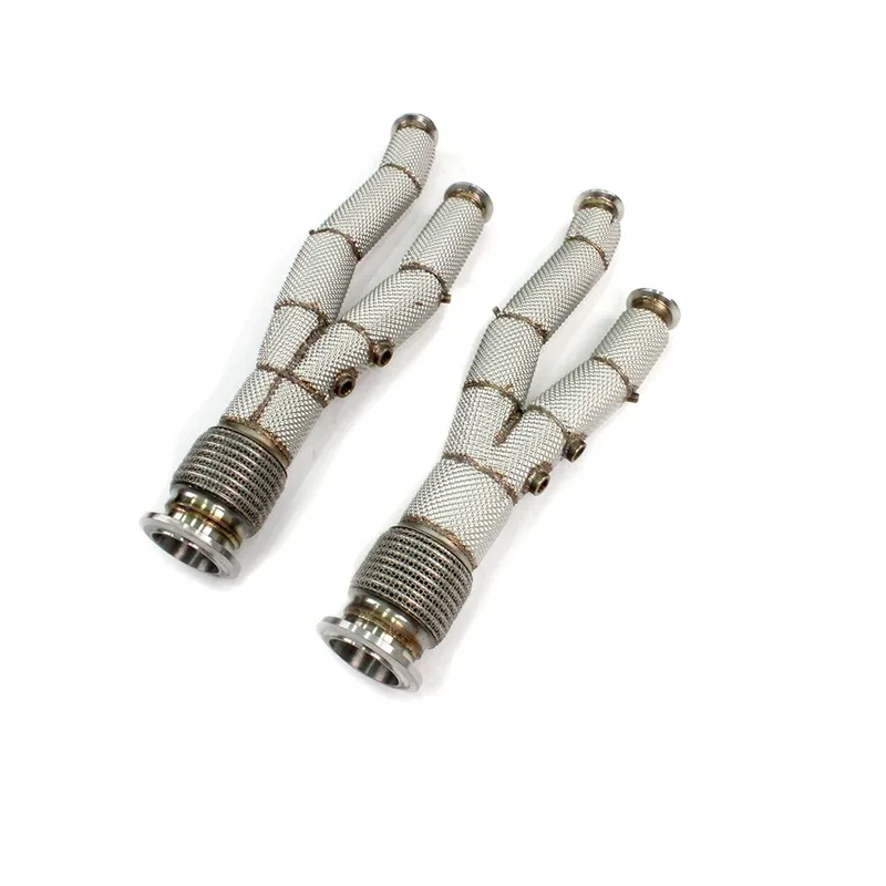 Knalpot Performa Tinggi Lamborghini Aventador LP700 LP720 LP740 SV SVJ, Downpipe 6.5 V12 M dari Baja, Laris Manis di Pabrik