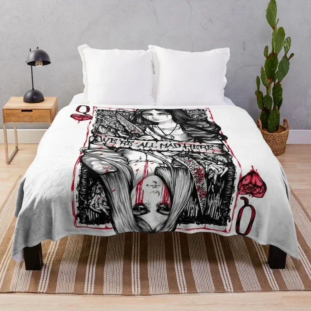 

Pure Madness! Throw Blanket Bed covers Cute Plaid Blankets