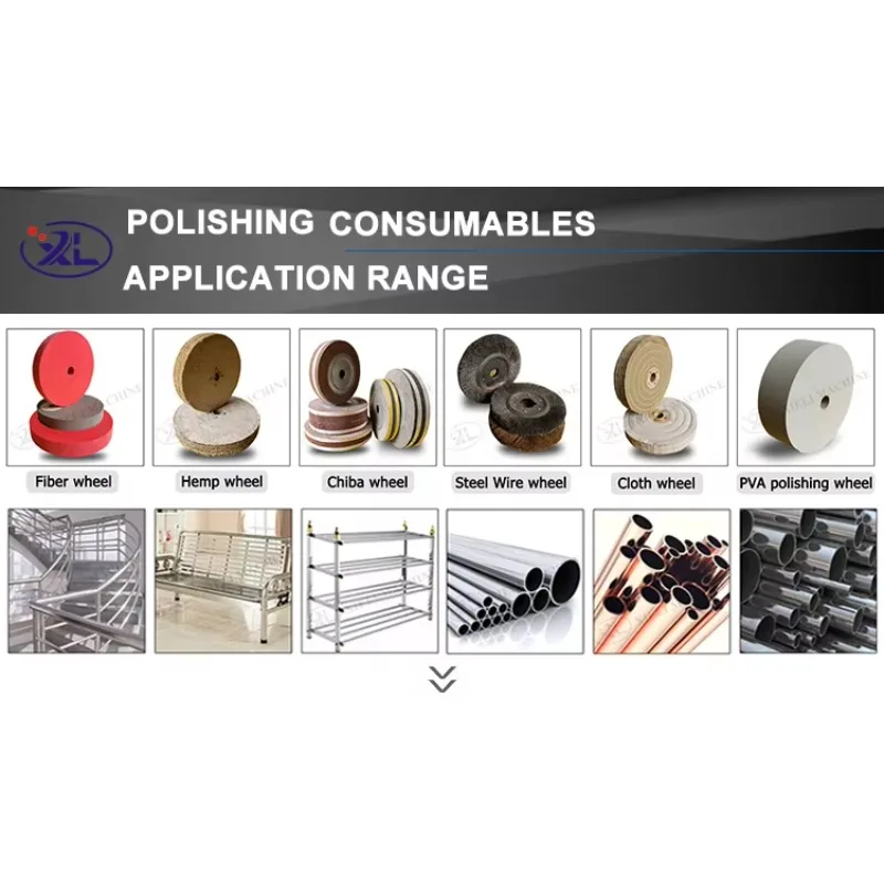 Small Round Tube Pipe Polishing Machine Aluminum Pipe, Rod  Outer Wall Polish Grinding Machine