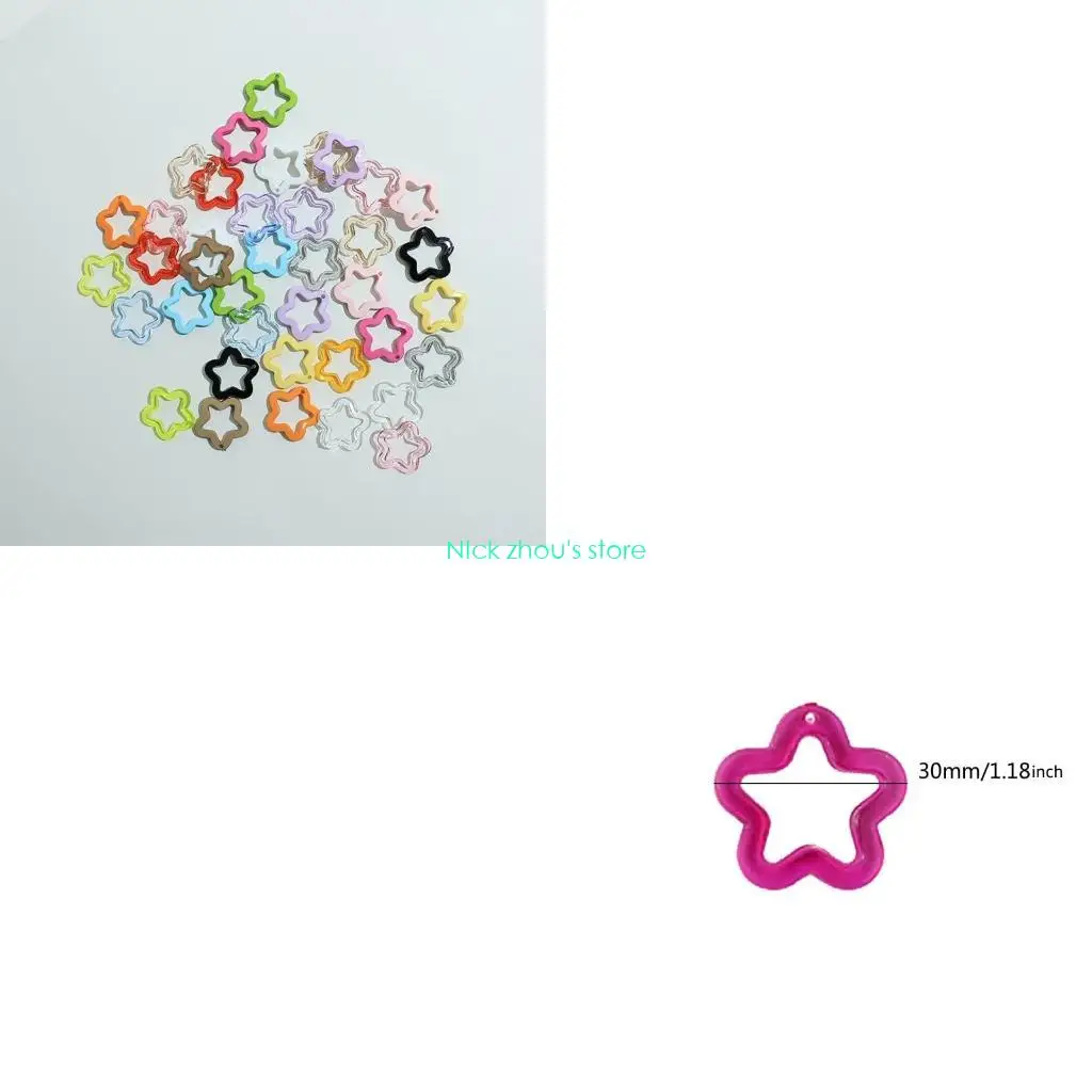 

E15E Звездные подвески Ювелирные аксессуары ручной работы Ювелирные изделия DIY Подвески для ювелирных изделий своими руками