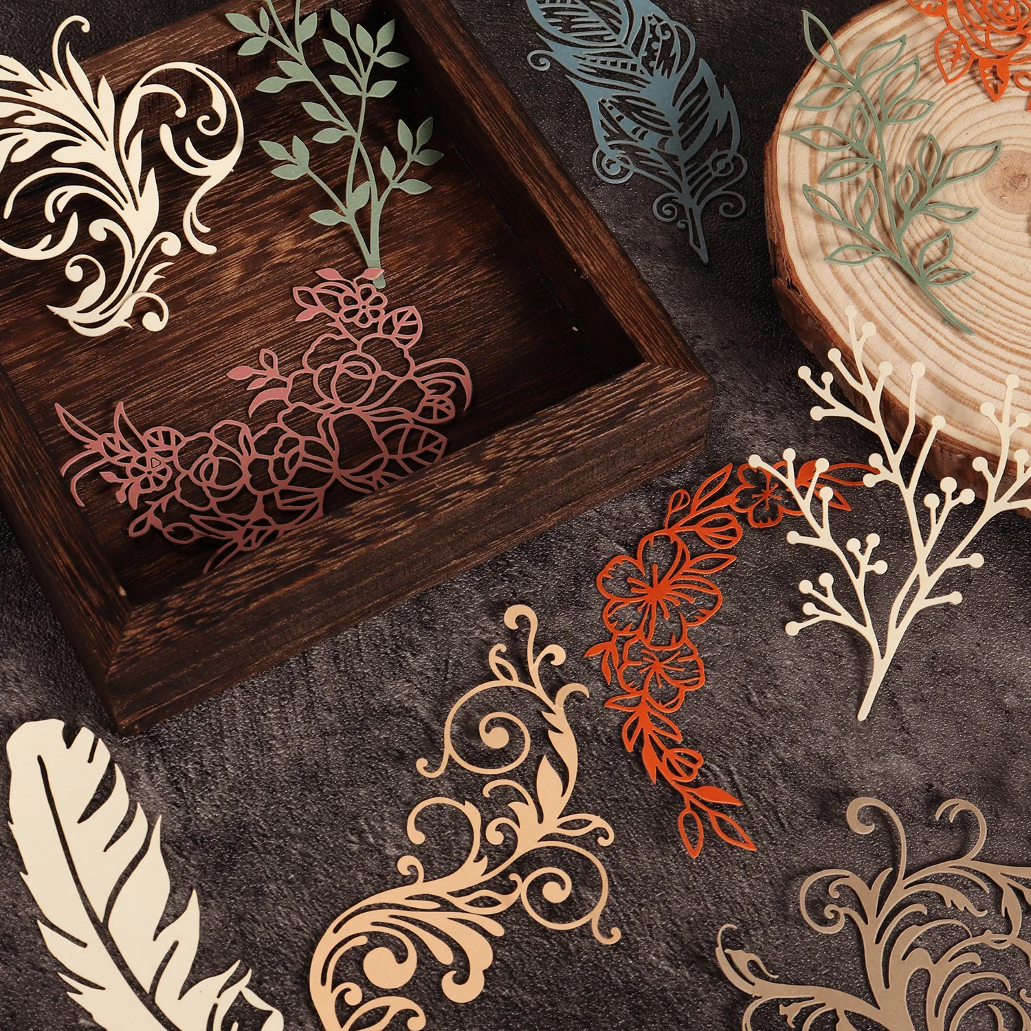 20 قطعة من ورق ديكور DIY على شكل خاص، للحرف اليدوية الفنية، مستلزمات القصاصات، المجلات غير المرغوب فيها، ديكورات العطلات، المجلات #3