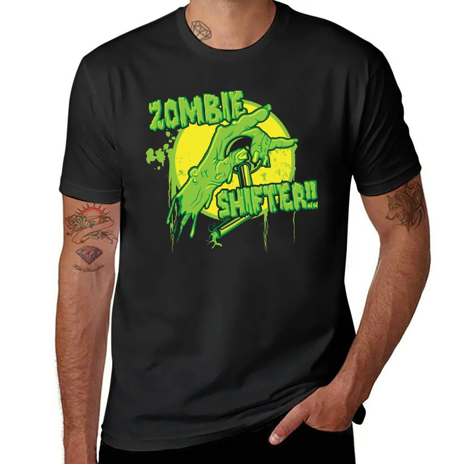 New Zombie Shifter T-Shirt vintage t shirt kawaii clothes fitted t shirts for men