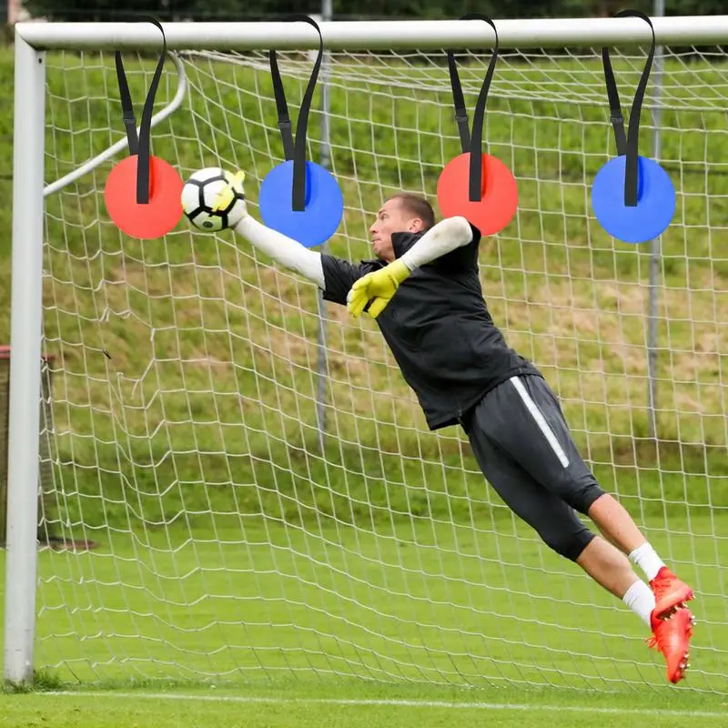 كرة القدم الهدف كرة القدم الهدف القرص المسيل للدموع معدات التدريب الرياضية للفناء الخلفي ممارسة فريق التدريبات معسكر الرياضة الصيفية