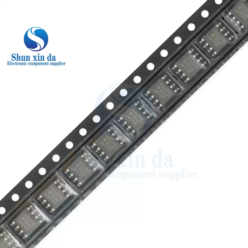 20PCS SI4800BDY-T1-GE3 4800B SOP-8 SI4800BDY SI4800 30V 6.5A 1.3W SMD N-Channel Reduced Qg Fast Switching MOSFET IC