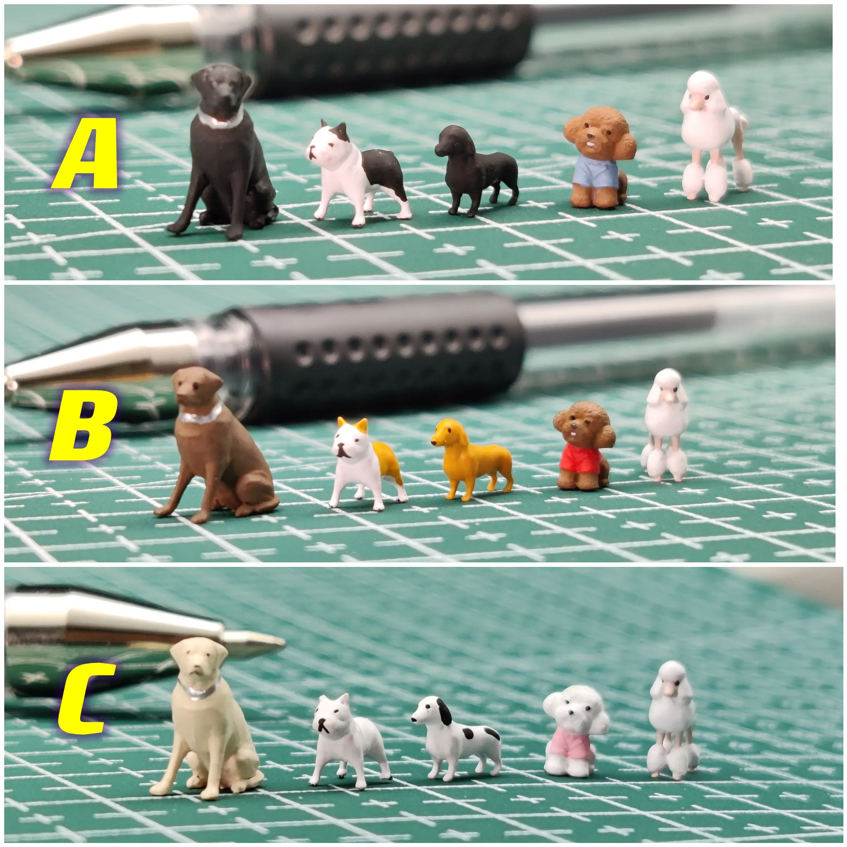 

Серия кукольных собак Lucky Studio 1/64 Pet Dog