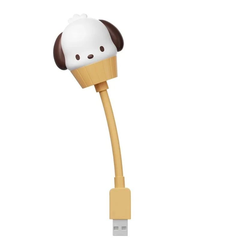 Japanese Sanrio Kawaii Hello Kitty USB Nightlight Cartoon Melody Pochacco Bedroom Bedlight Children's Creative Festival Gift