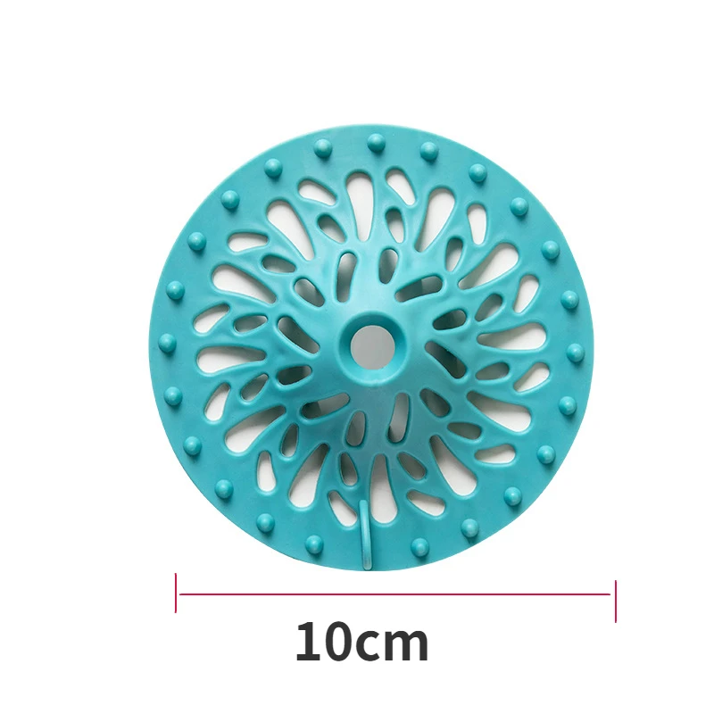 10cm Anti-blocking Catcher Hair Stopper Plug Trap Shower Floor Drain Covers Sink Strainer Filter Bathroom Kitchen Accessories