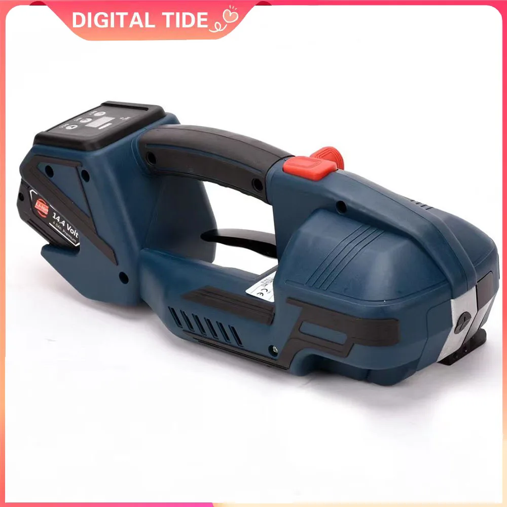 

The New Fully Automatic V2 Electric Strapping Machine Is Suitable for 13-16mm PET/PP Plastic Strapping Packaging Tools