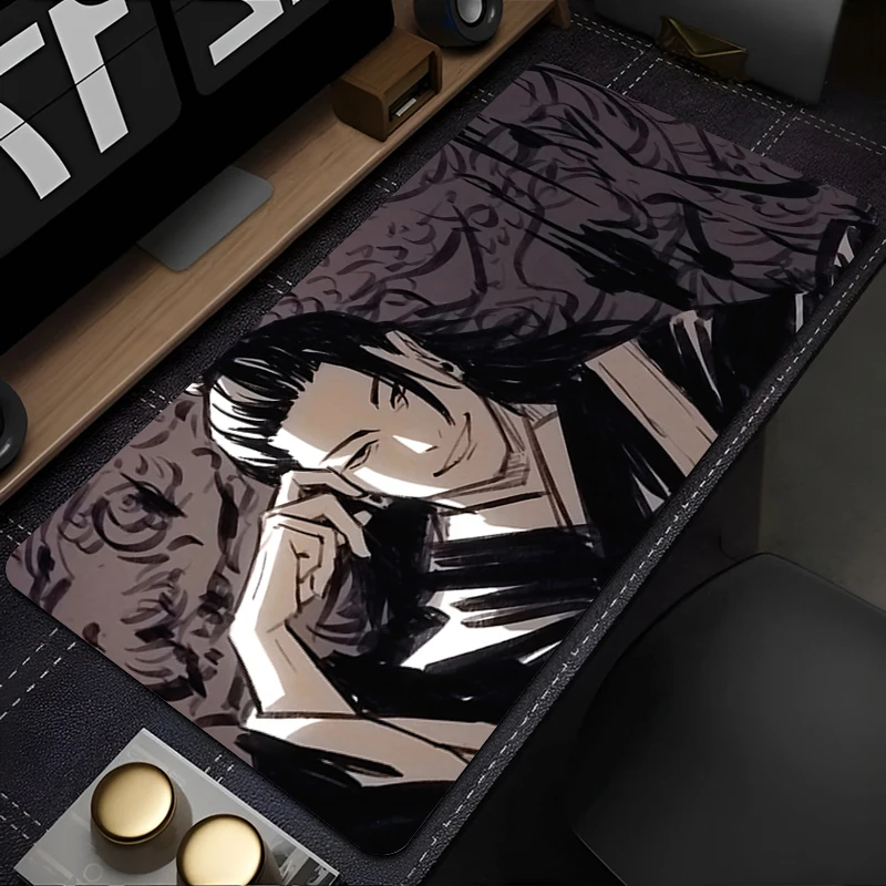 Mouse Pad Large Game Keyboard Pad J-jujutsu Kaisen Geto Rubber Desk Mouse Mat Carpet Rubber Tapis Souris Gaming Notbook Mousepad