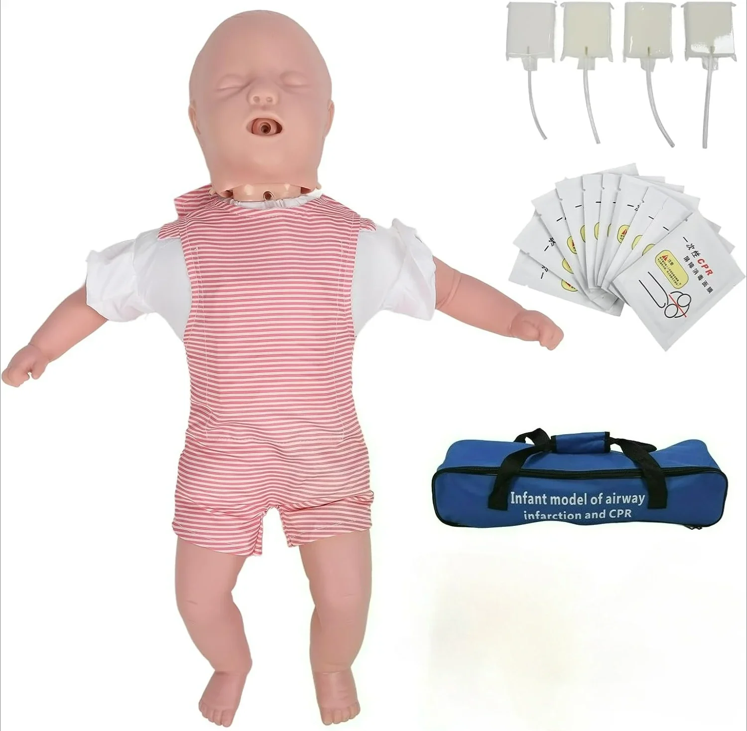 Infant Airway Obstruction Training Manikin CPR Choking Manikin First aid training Simulator CPR Training Manikin Teaching Tool